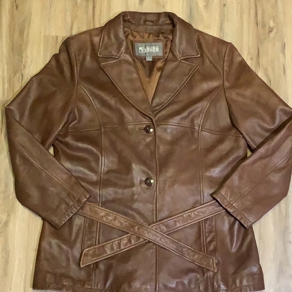 Vintage Wilson 1985 leather jacket size L - Picture 6 of 14